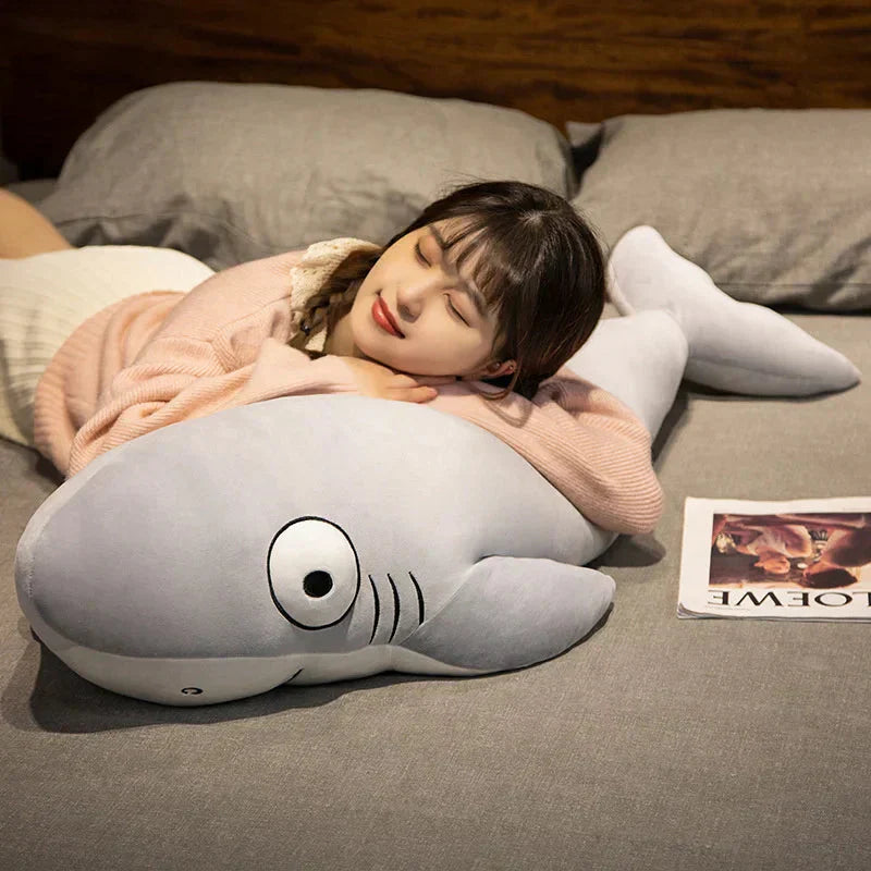 Maliben | The Friendly Cheeky Gray Blue Shark Plushies