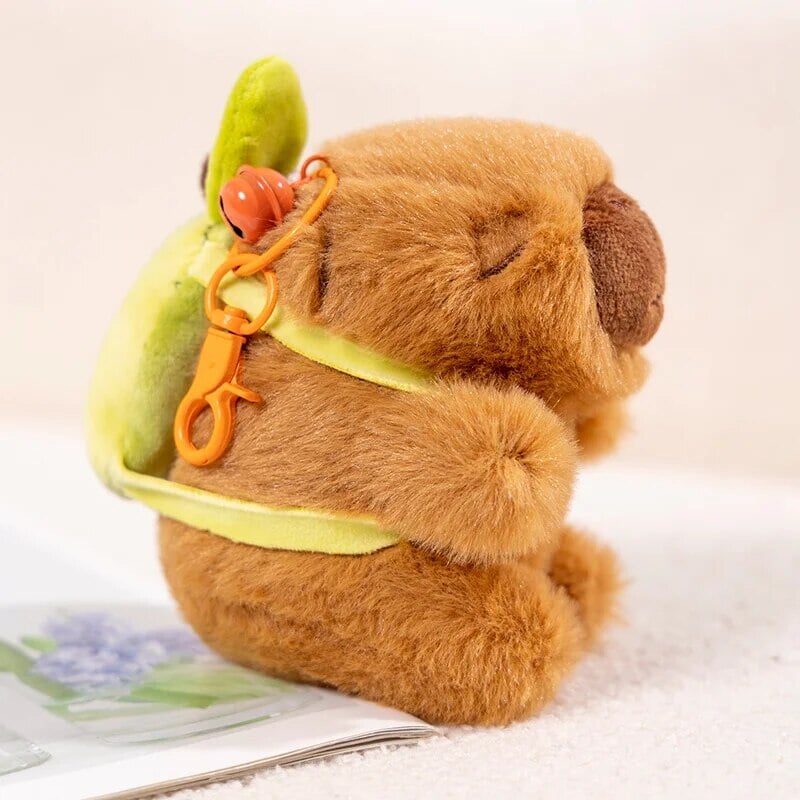 Maliben | The Kawaii Capybara With Mini Avocado Backpack Plushie