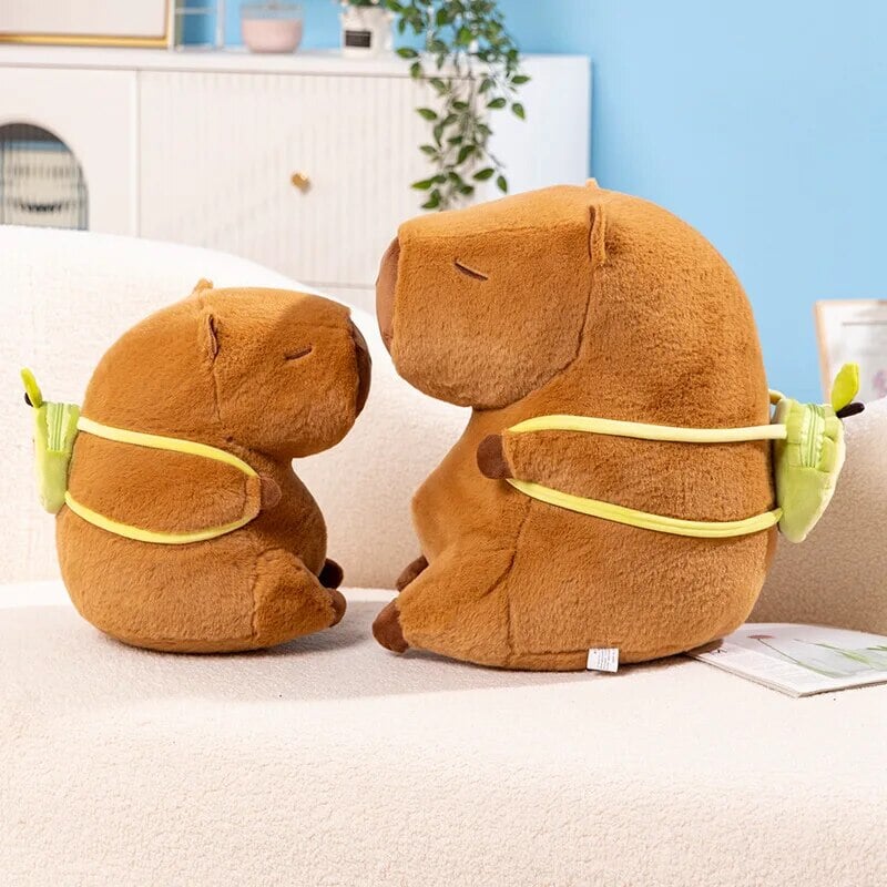 Maliben | The Kawaii Capybara With Mini Avocado Backpack Plushie