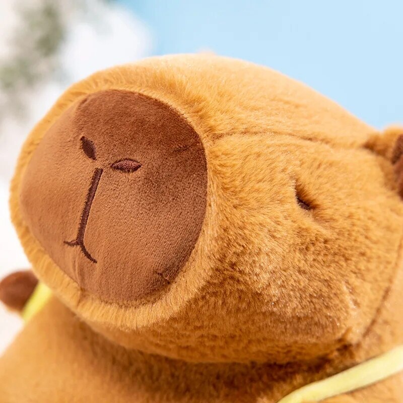 Maliben | The Kawaii Capybara With Mini Avocado Backpack Plushie