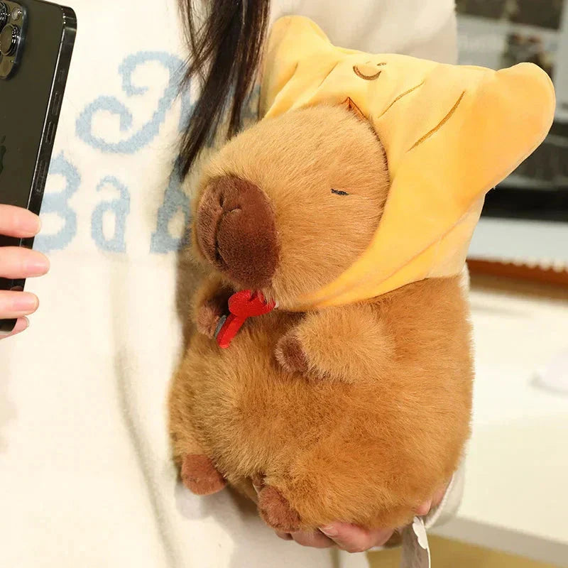 Maliben | Toasted Croissant Capybara Plushies
