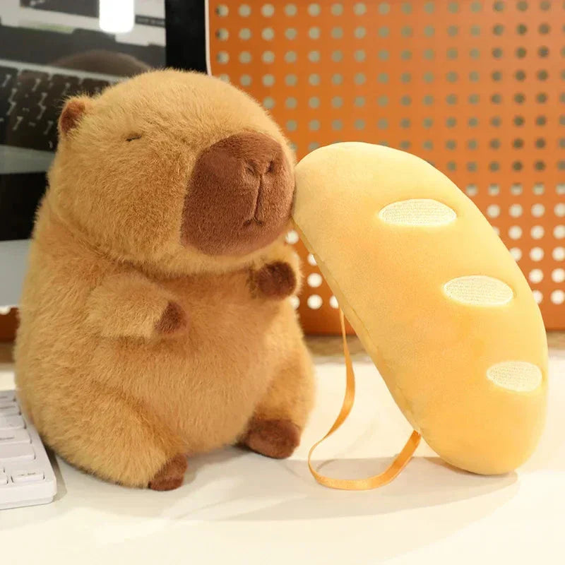 Maliben | Toasted Croissant Capybara Plushies