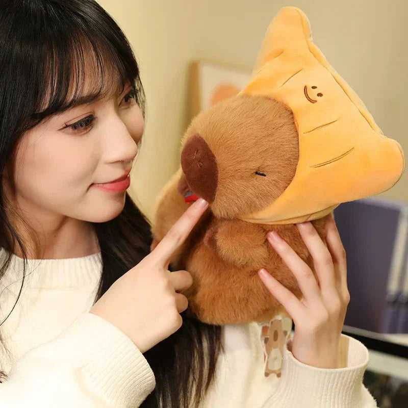 Maliben | Toasted Croissant Capybara Plushies