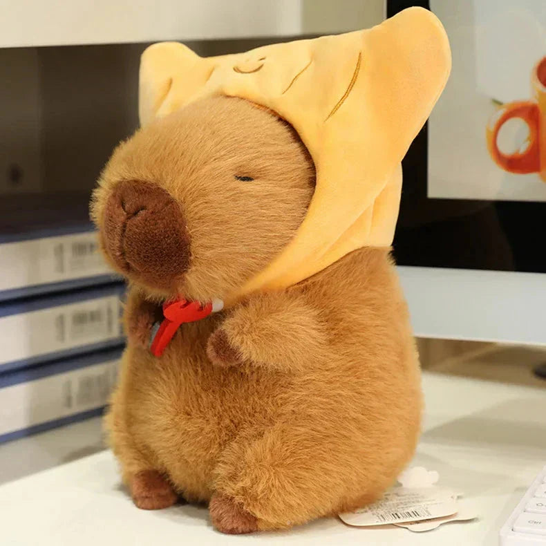 Maliben | Toasted Croissant Capybara Plushies