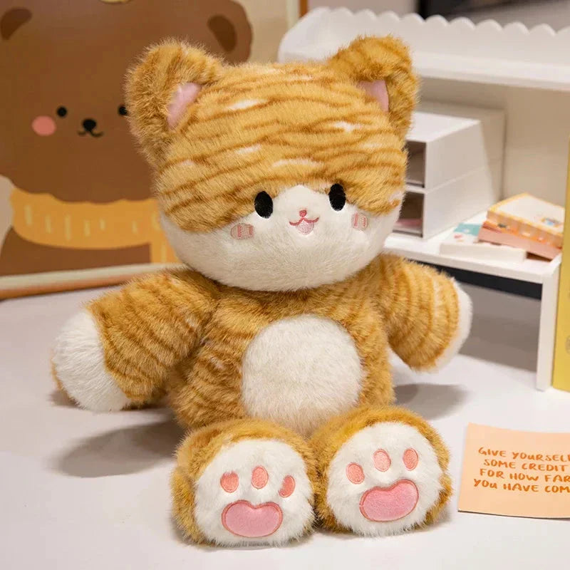 Maliben | Tomo & Mikan The Cat & Red Panda Plush Buddies