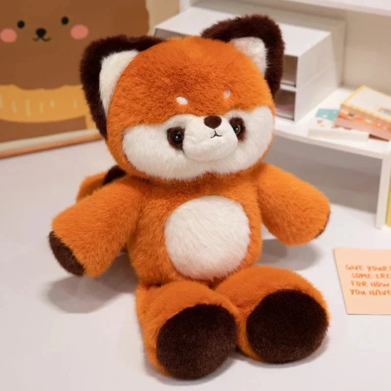 Maliben | Tomo & Mikan The Cat & Red Panda Plush Buddies
