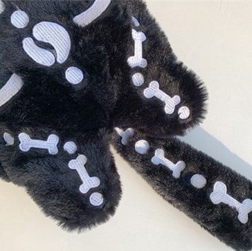 Maliben | Whisper The Mini Skeleton Plush Backpack