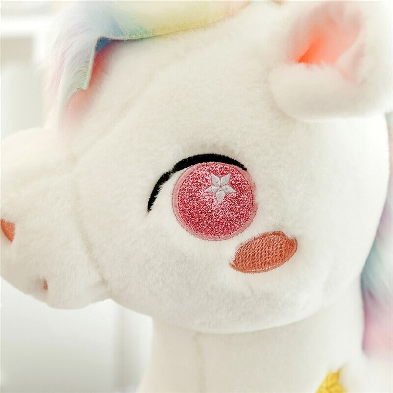 Maliben | White Dreamy Unicorn Pony Plushie