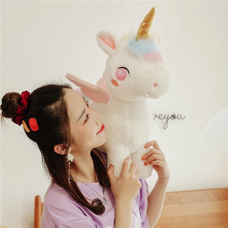 Maliben | White Dreamy Unicorn Pony Plushie