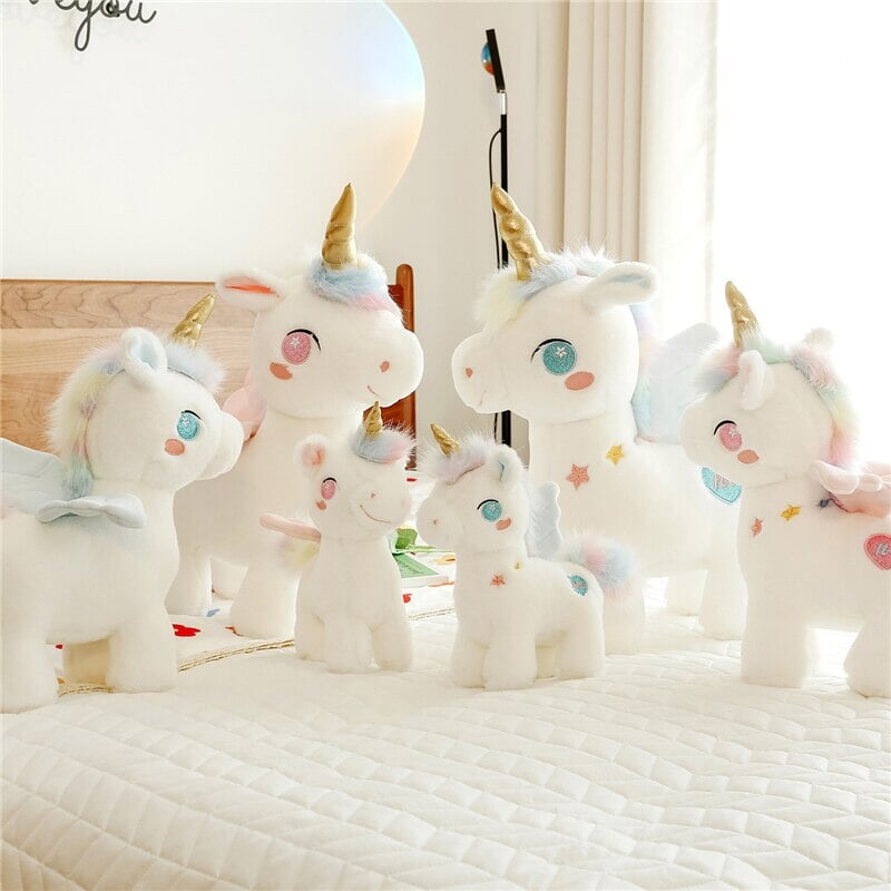 Maliben | White Dreamy Unicorn Pony Plushie