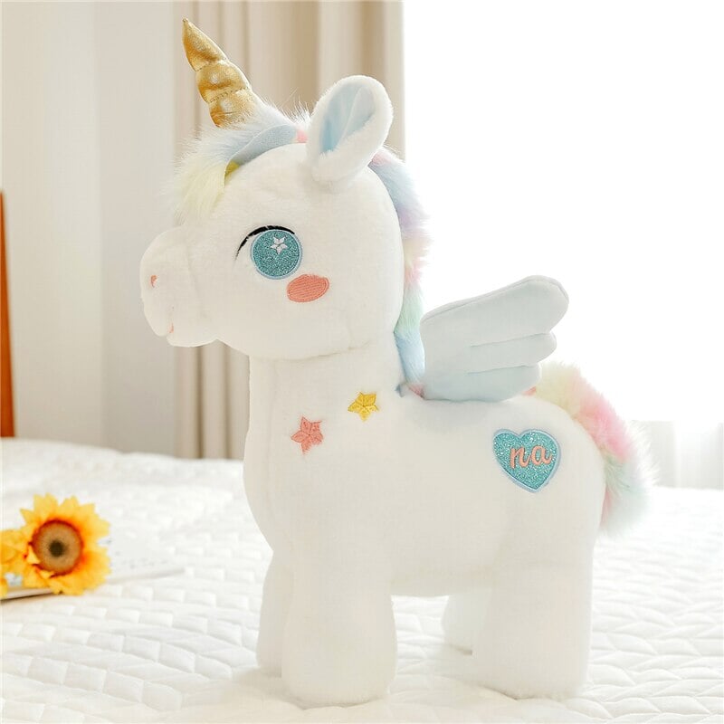 Maliben | White Dreamy Unicorn Pony Plushie