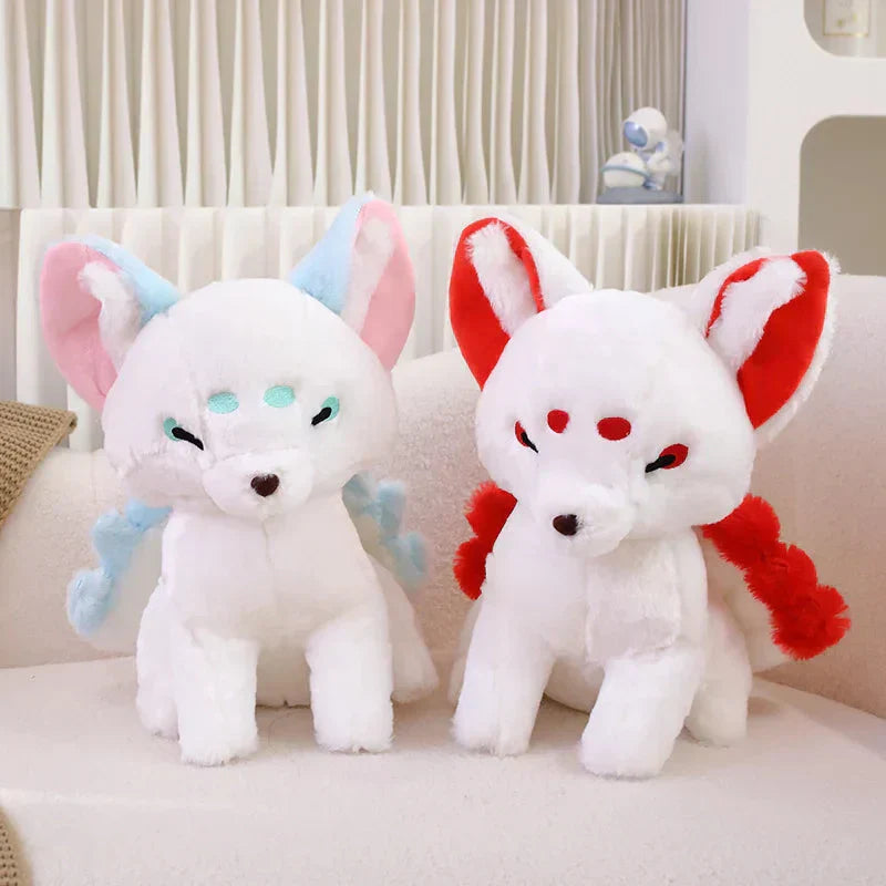 Maliben | White Nine-Tailed Fox Plushies