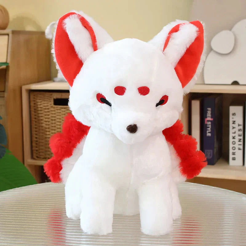 Maliben | White Nine-Tailed Fox Plushies