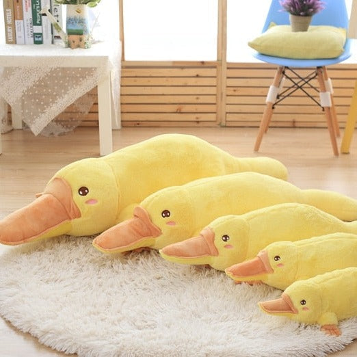 Maliben | Yellow Kawaii Long Snuggly Platypus Plushie