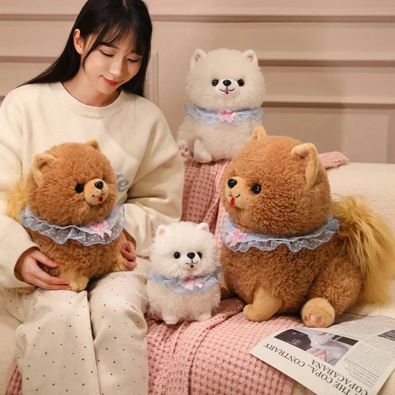 Maliben | Yumi And Koji The Pomeranian Dog Plushies