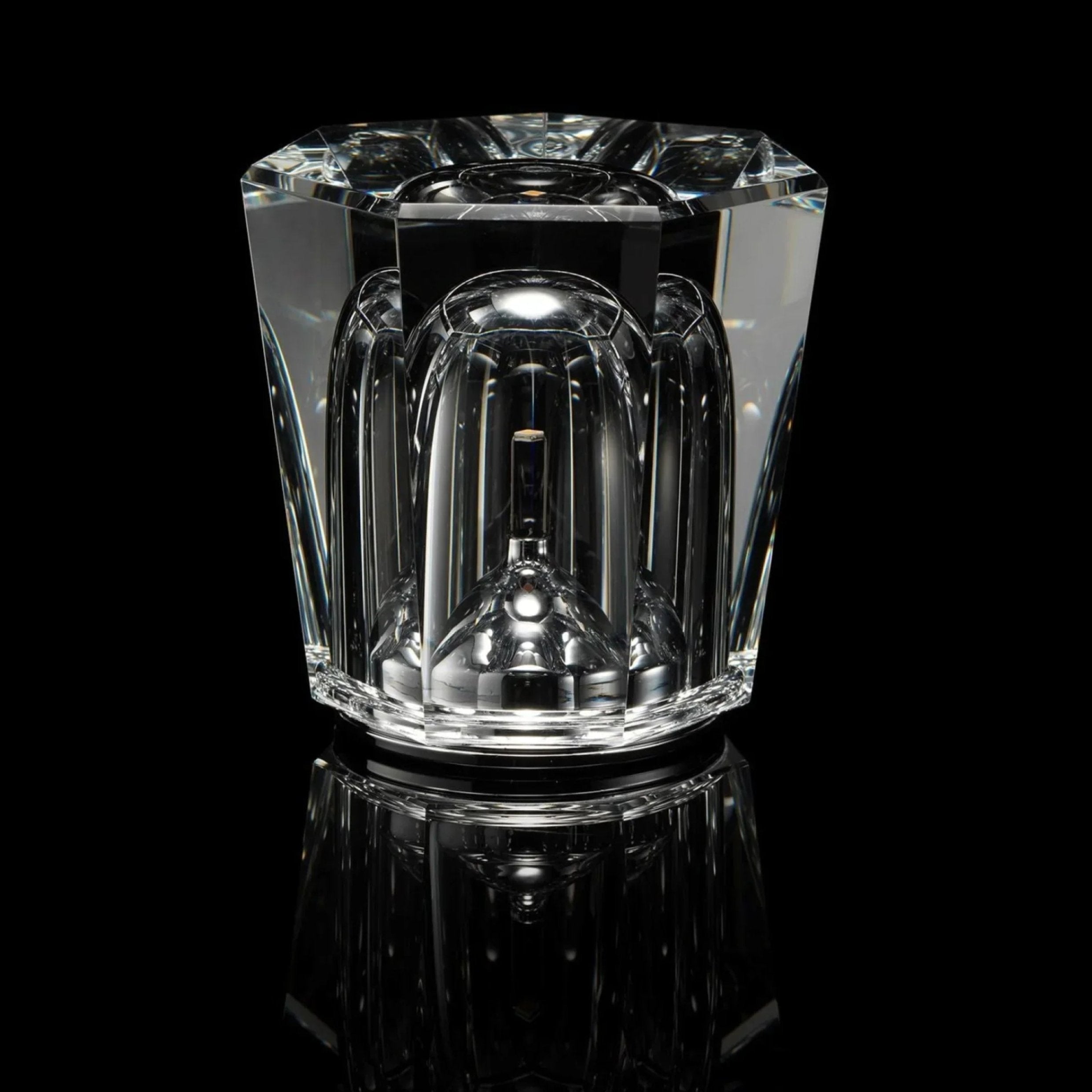 Maliben | Crystal Table Lamp Véloria | Diamond Look & 360° Light Play | Wireless & Usb Rechargeable | Up To 12 Hrs. Light Duration