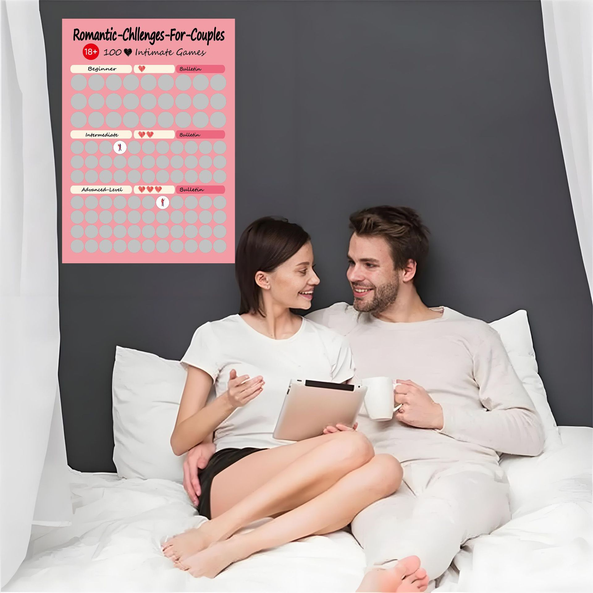 Maliben | Couples' Adventure Scratch Poster