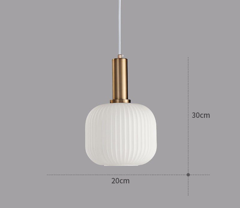 Maliben | Retro Glass Pendant Lamp - Colorvibe