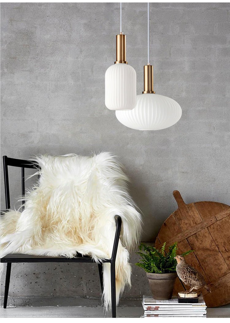 Maliben | Retro Glass Pendant Lamp - Colorvibe