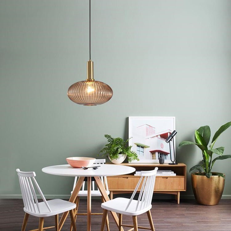 Maliben | Retro Glass Pendant Lamp - Colorvibe