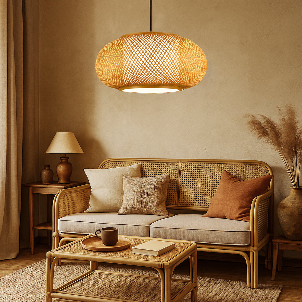 Maliben | Bamboo Pendant Lamp With Natural Design
