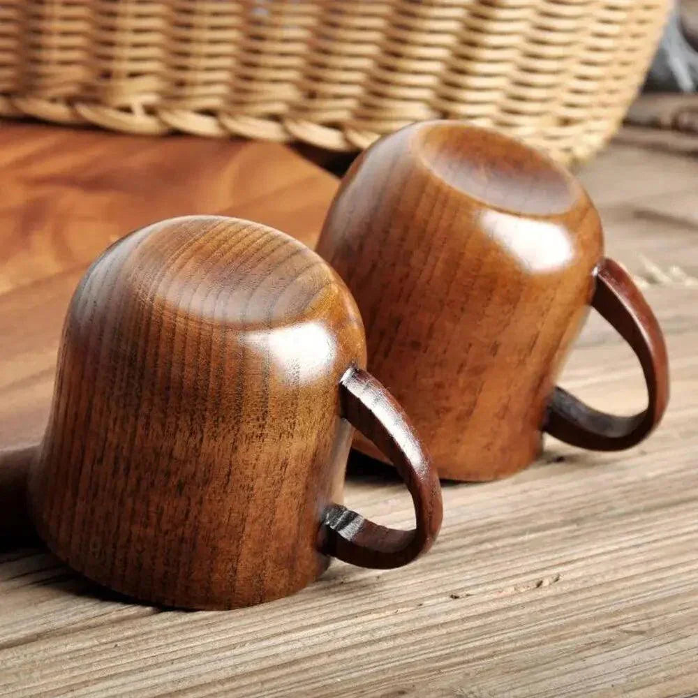 Maliben | Large Jujube Cup | Solid Wood