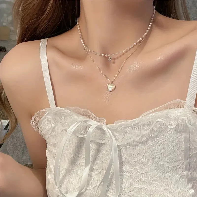Maliben | Layered Love Duo Necklace