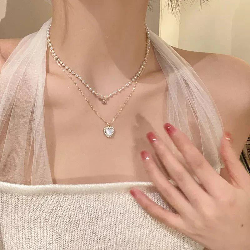 Maliben | Layered Love Duo Necklace
