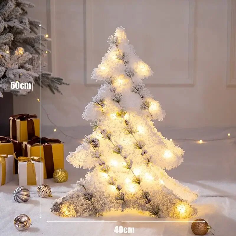 Maliben | Led Christmas Christmas Tree, Snowman Or Gift Box Decoration – Snowman & Fawn Tree Decorations, Perfect Holiday Ornaments & New Year Gifts