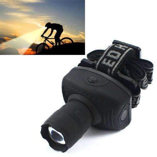 Maliben | Mini Led Zoomable Headlamp - Zoomable Head Torch Light Bike Riding Lamp For Camping