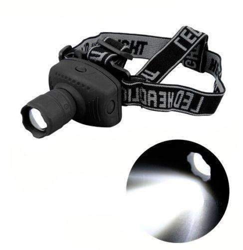 Maliben | Mini Led Zoomable Headlamp - Zoomable Head Torch Light Bike Riding Lamp For Camping