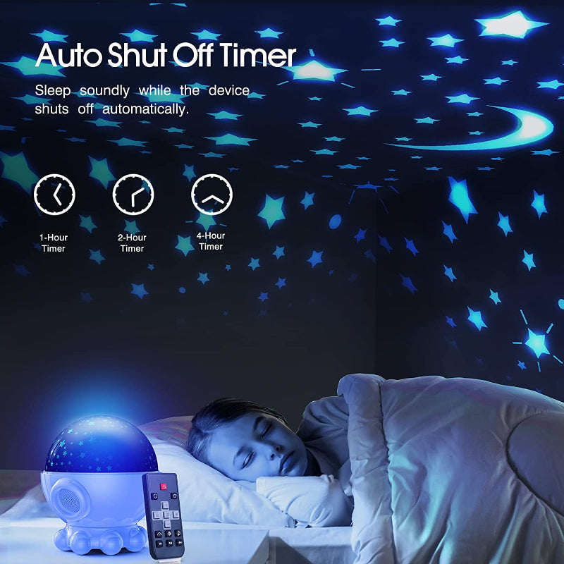Maliben | Led Night Light With Ocean & Starry Sky Projection + Music Function - Dreamaura