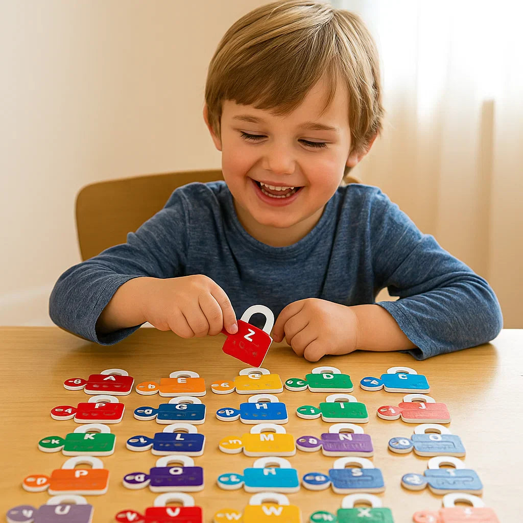 Maliben | Letters And Math Locks And Keys Learning Game