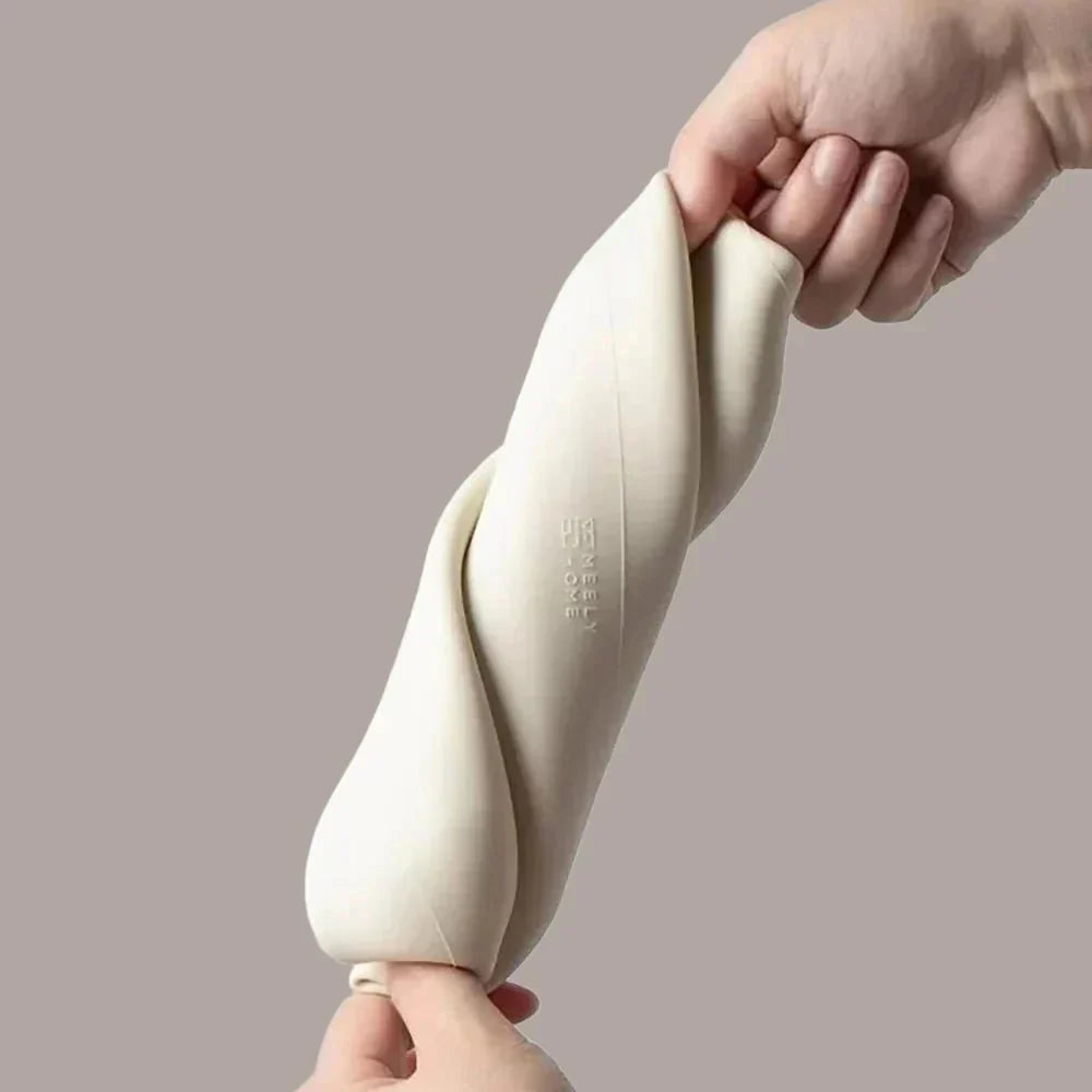 Maliben | Light beige soft tissue box cover