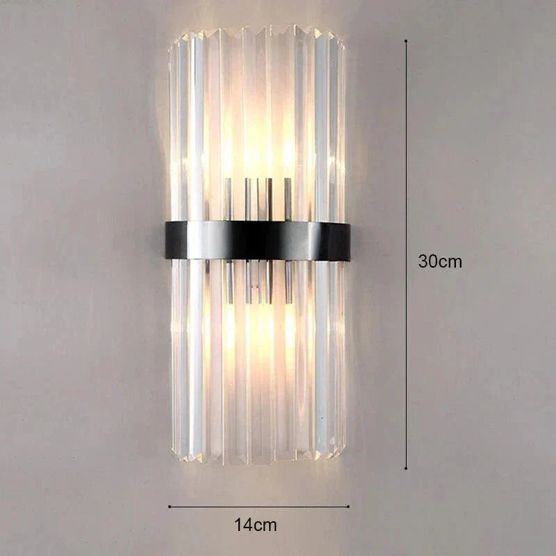 Maliben | Elegant Light - Crystal Wall Lamp - Golden Touch