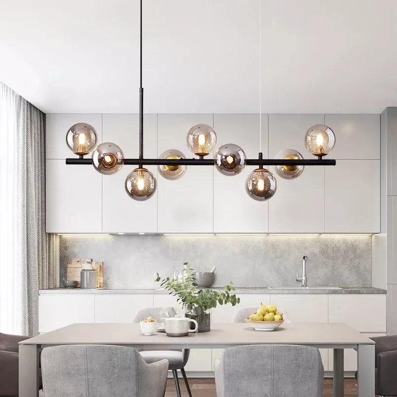 Maliben | Modern Elegance - Long Chandeliers - Ambient Lighting - Sophisticated Design