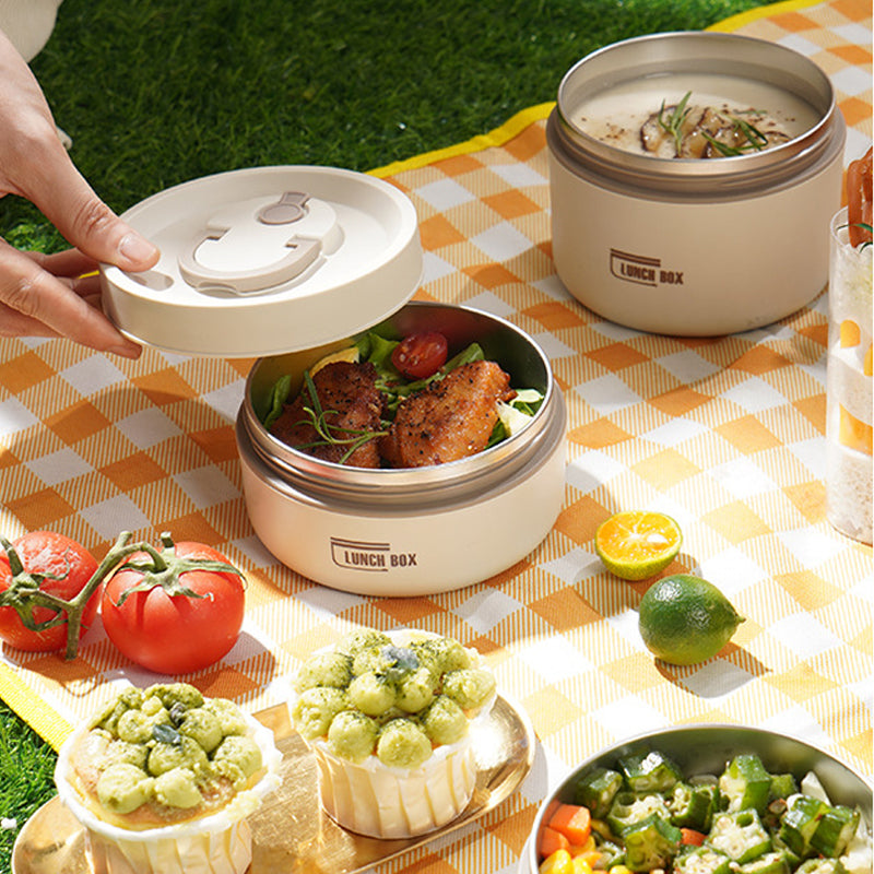 Maliben | Thermobox Insulating Lunchbox – 4 Layers With Free Carry Bag