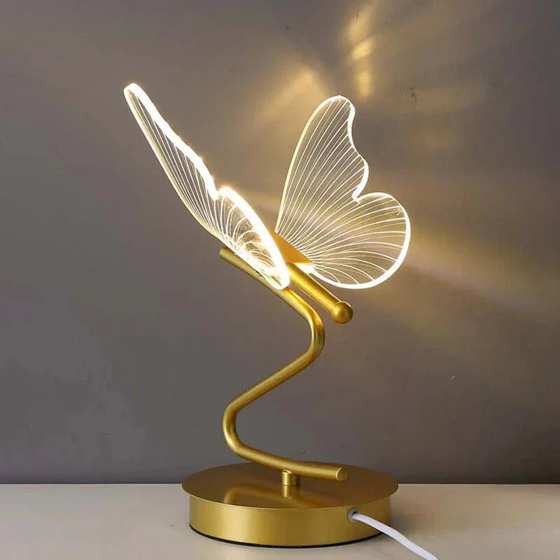 Maliben | Luxury Butterfly Led Table Lamp - Butterflyluxe