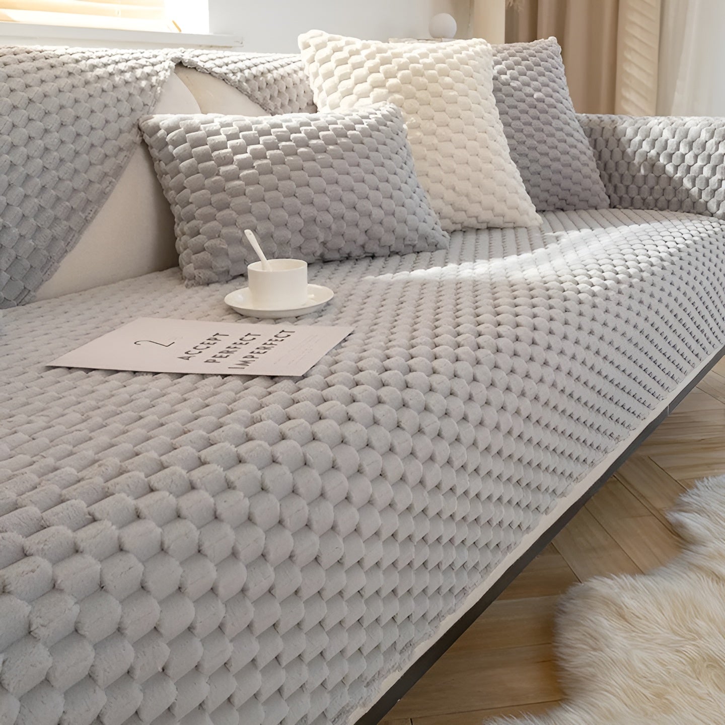 Maliben | Luxury Velvet Sofa Cover - VeluLuxe