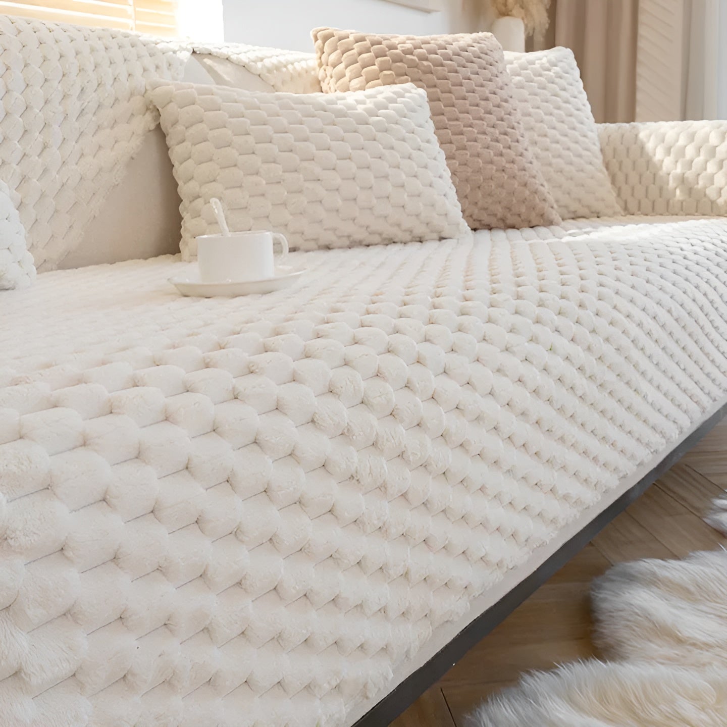 Maliben | Luxury Velvet Sofa Cover - VeluLuxe