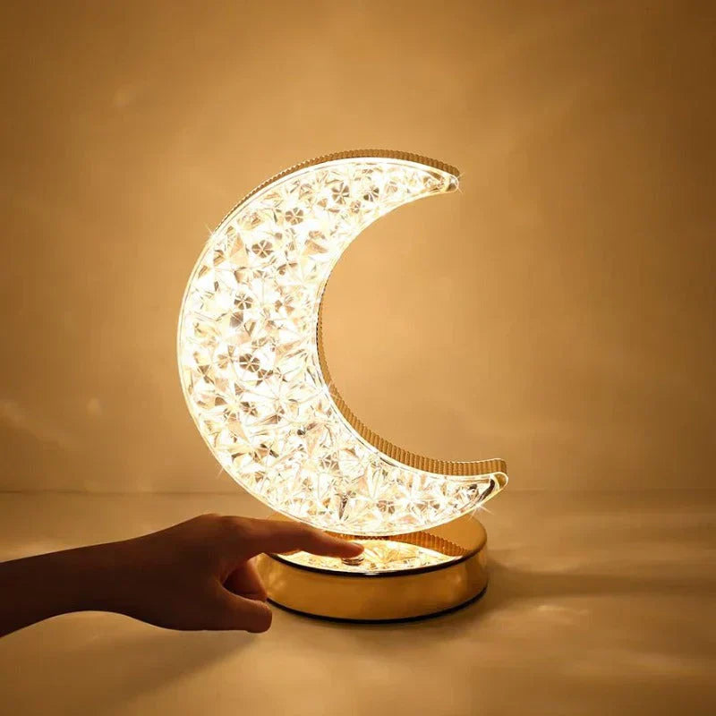 Maliben | Magical Crystal Table Lamp With Dimming Function - Celestia