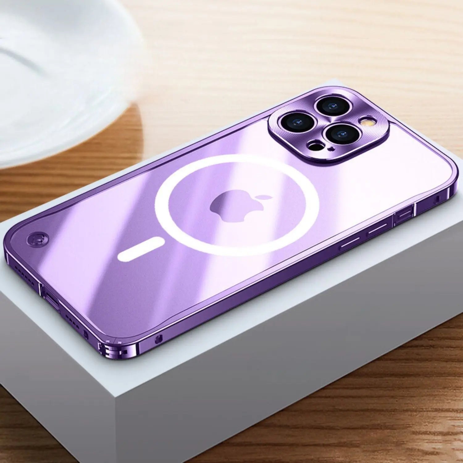 Maliben | Metal Luxury MagSafe Case for iPhone Pro Max - Slim and Stylish Design with Maximum Protection