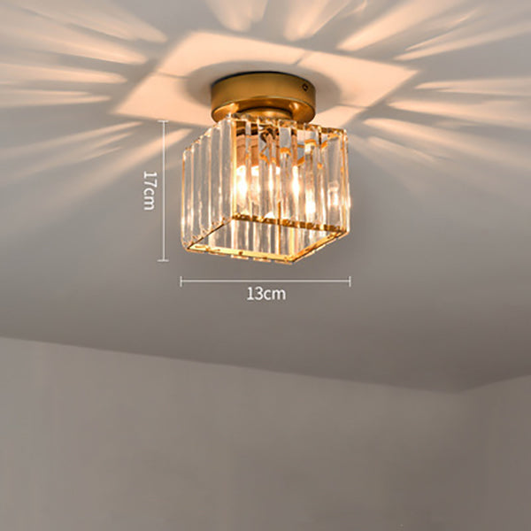 Maliben | Crystal Glass Ceiling Light For Modern Interiors