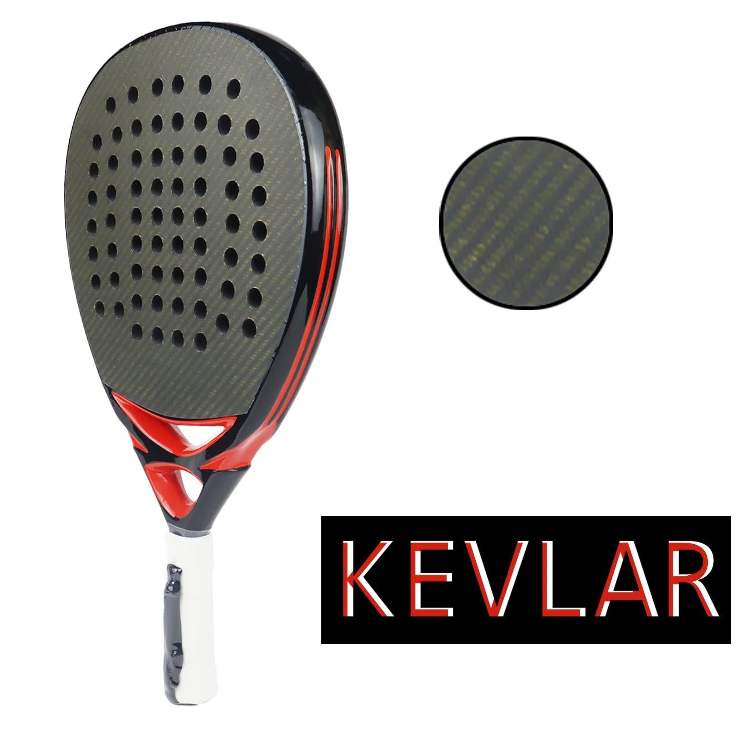 Maliben | Carbon Fiber Padel Racket With Eva Soft Core - High-PerFormance Paddle for Training &Amp; Match Play