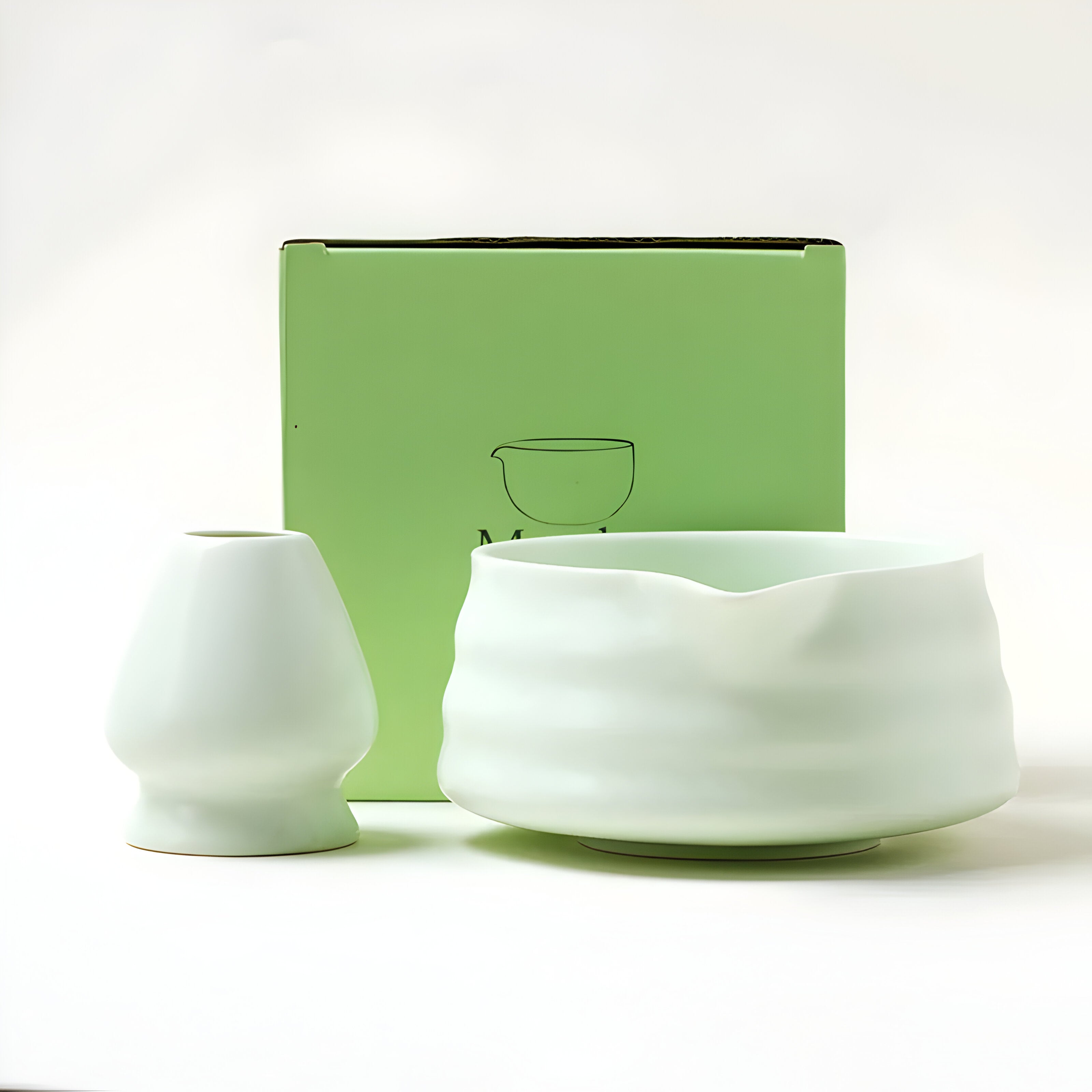 Maliben | Matcha Ceramic Set – Traditional Japanese Tea Set For Relaxing & Mindful Moments