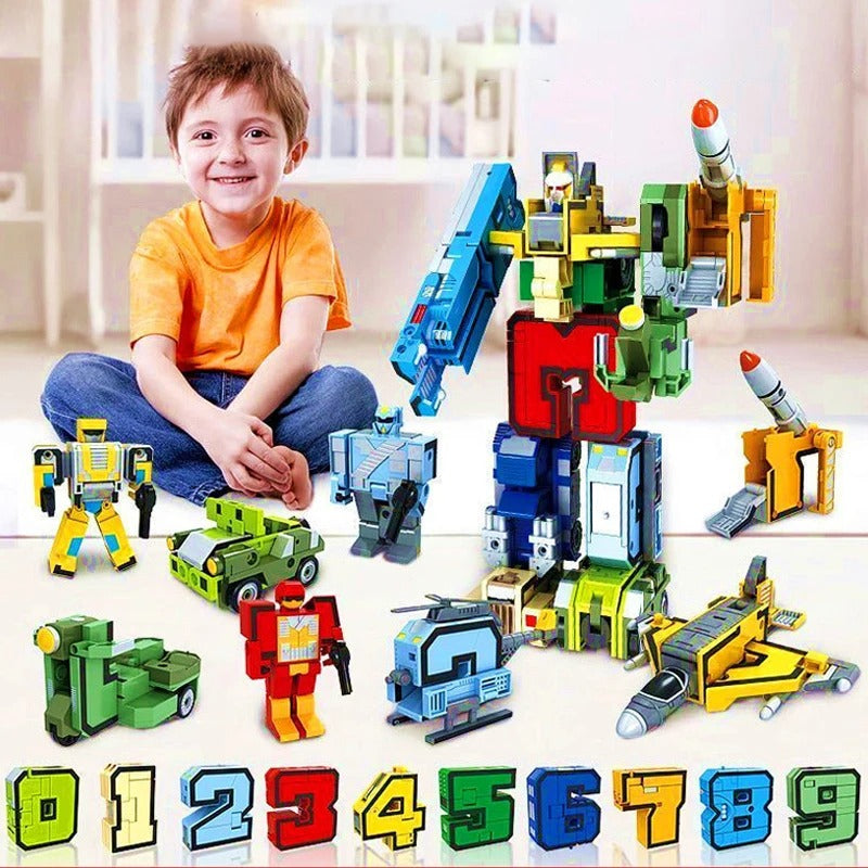 Maliben | Construction Action Figure With Numbers