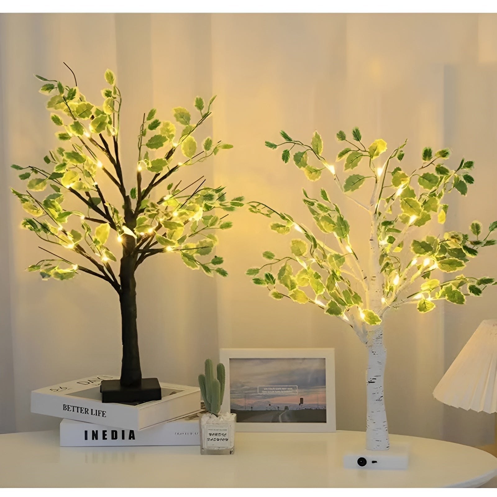 Maliben | Magical Brighttree Table Lamp – Elegant Tree Design With Warm Led Lighting