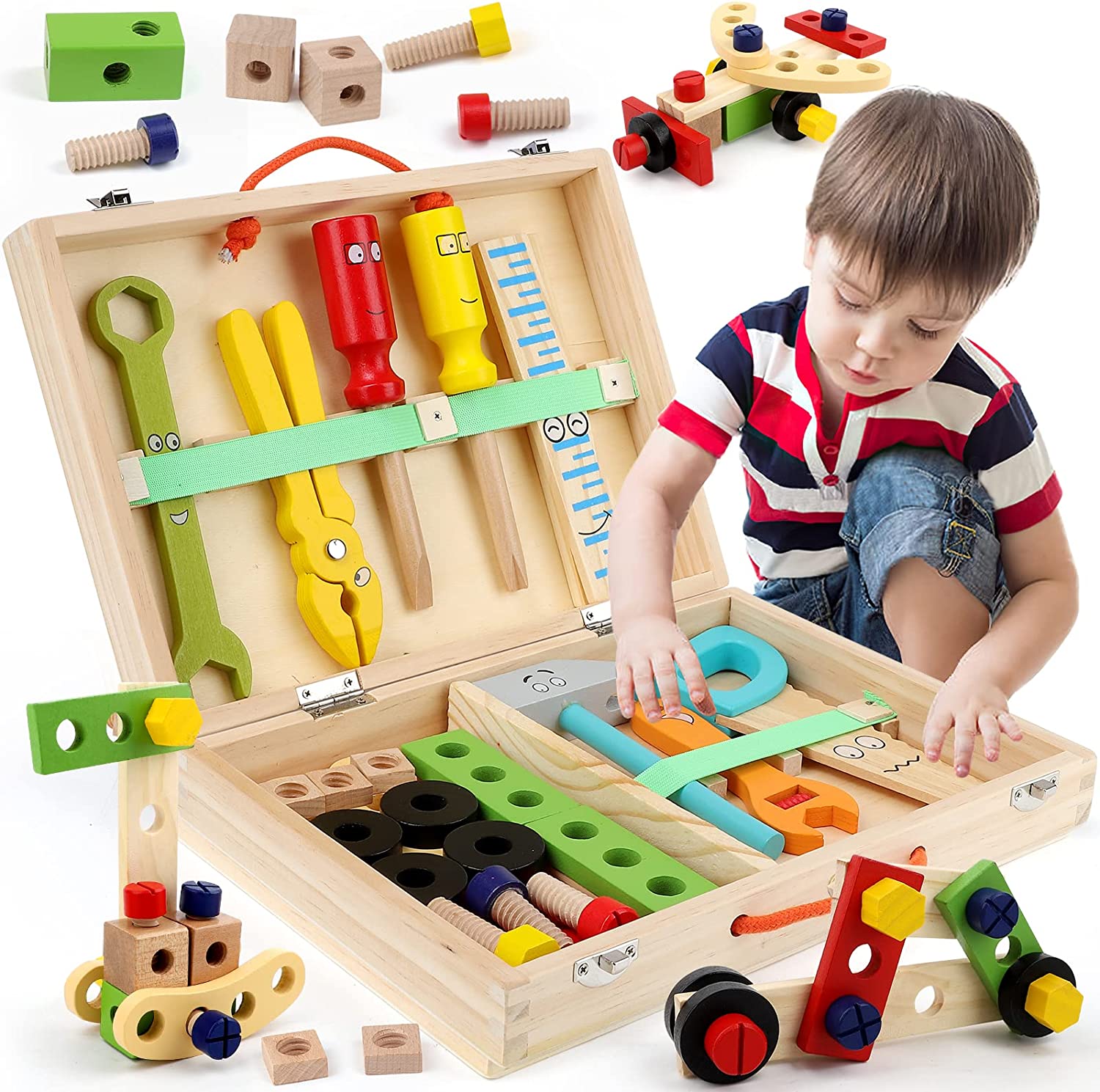 Maliben | Tinyfix Toolbox | Creative Development - Educational Tool Toy For Kids