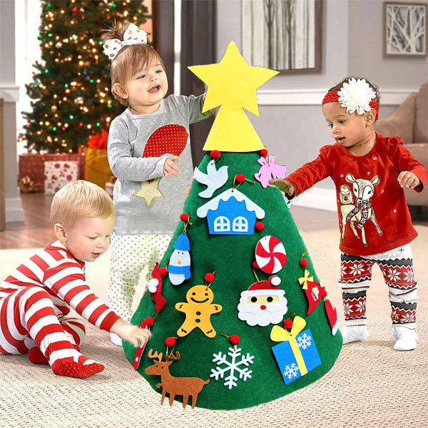 Maliben | Felttree - Diy Christmas Tree For Kids