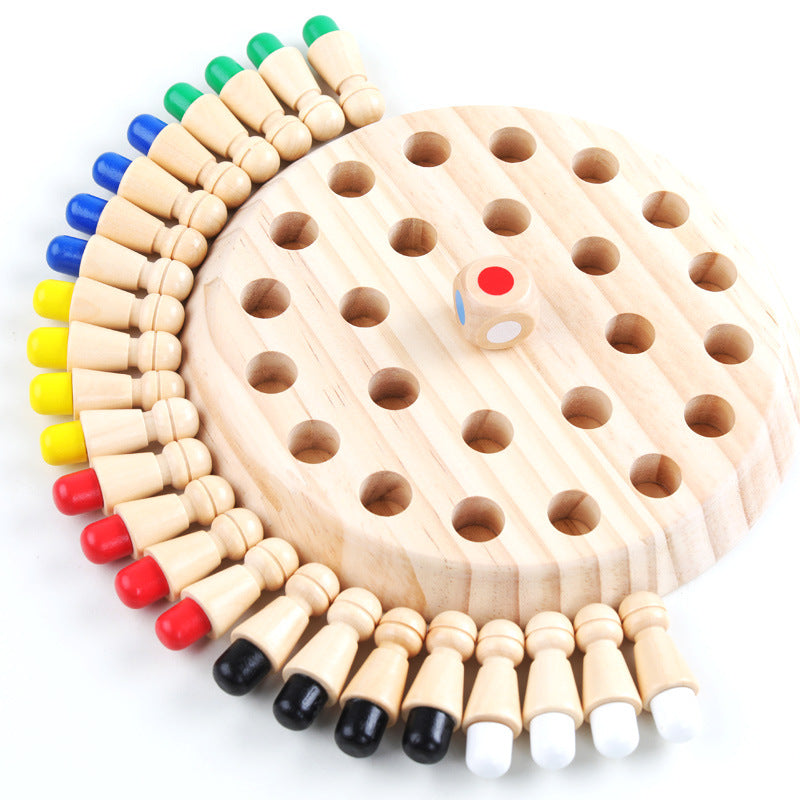 Maliben | Educational Wooden Memory Chess Game